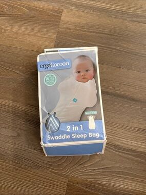 New ergopouch 2 in 1 cocoon transition swaddle sleep bag 3-12 months